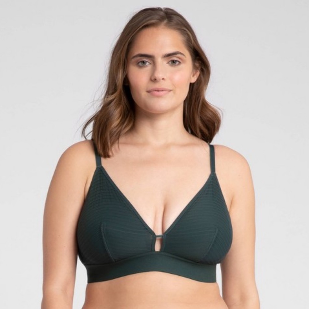 Lively Stripe‎ Mesh Bralette 3